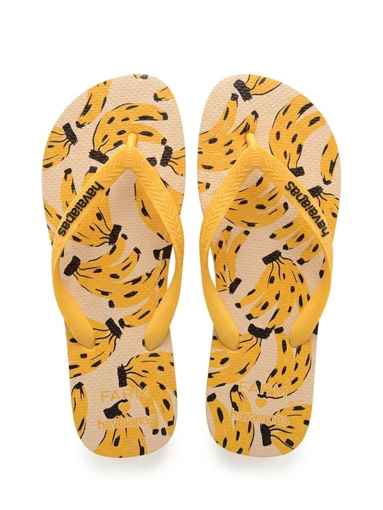 Havaianas Shoes - NEW! Havaianas x Farm Rio Banana 🍌 Flip Flops Size W 11/12 M 9/10
